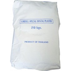Superfine Special Dental White Plaster (Lordell Special Dental Plaster) - 20kg Bag  *Alternative replacement option for Boral Dental Plaster 30.5.22